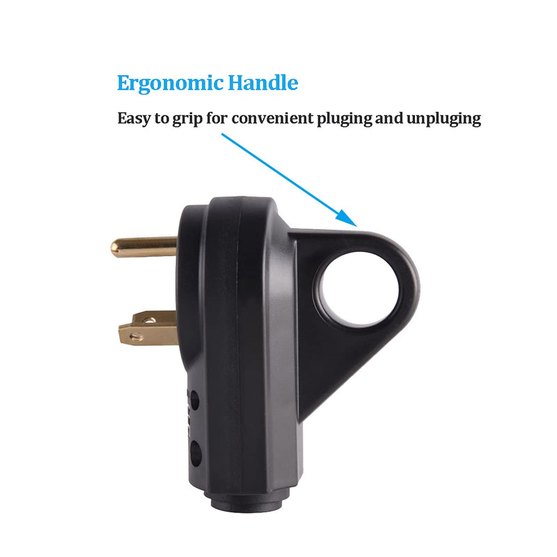 30 AMP RV Replacement Male Plug - 304P