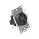 NEMA 14-30R Flush Mount Receptacle Dryer Outlet
