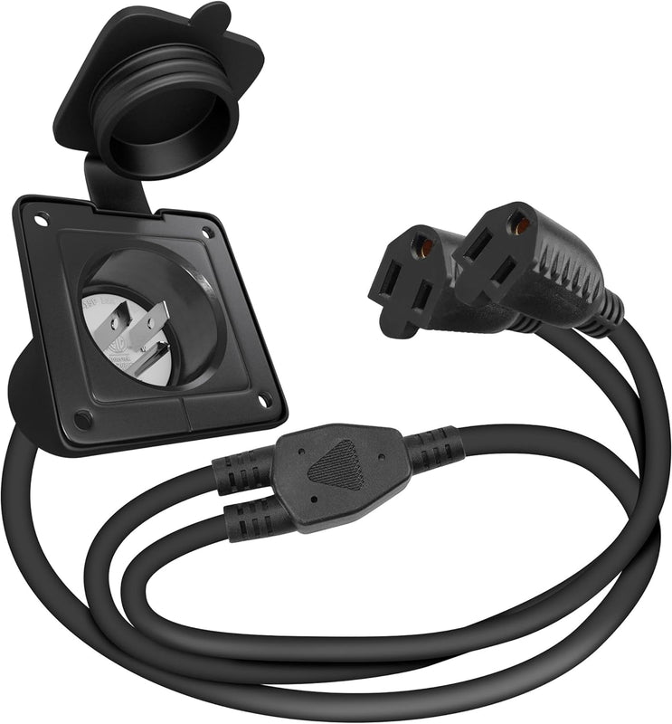 15 Amp Shore Power Inlet-YAD-RM155-18