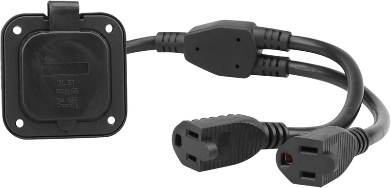 15 Amp Shore Power Inlet-YAD-RM155-18