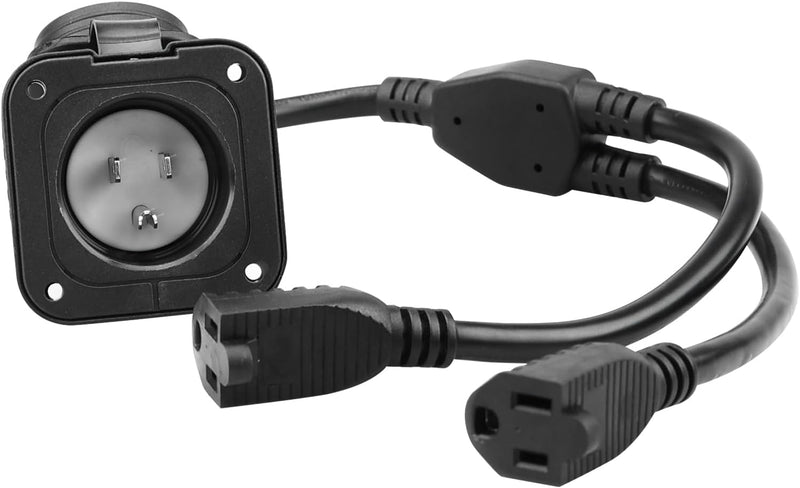 15 Amp Shore Power Inlet-YAD-RM155-18
