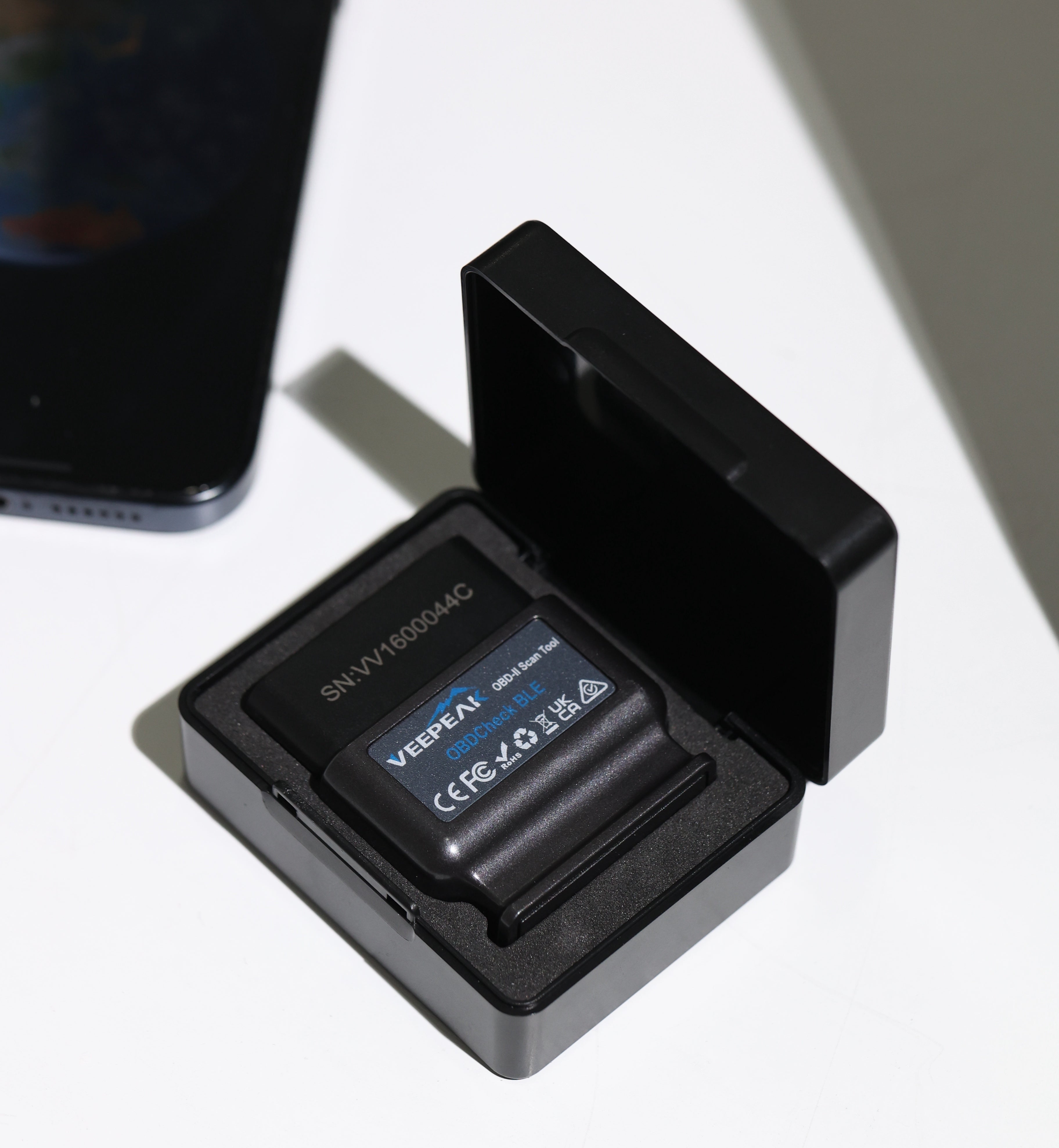 Veepeak OBDCheck BLE+ OBD-II スキャンツール Veepeak OBDCheck BLE+ Bluetooth OBD2 Scanner Car Diagnostic Code